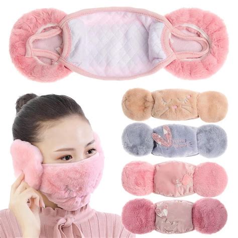 face mask with earmuffs